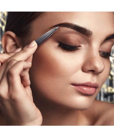 MILLY Pointed Tweezers - 100% German Steel for Ingrown Hair, Eyebrows, and Splinters - Hand-Filed Precision Tool for Facial Hair and Glass Removal - Buy Online on GoSupps.com