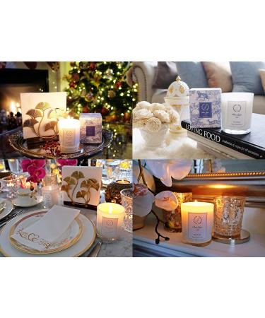 Natural Soy Wax Candle | English Pear Freesia & Amber | Luxurious Vegan Aromatherapy | Handcrafted Eco-Friendly Fragrance | Clean Burning Essential Oil Candle - Buy Online on GoSupps.com