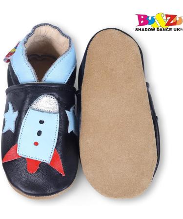 SHADOW DANCE UK Baby Boy & Girl Soft Sole Winter Booties | New Born Leather Toddler Shoes 0-6 Months (Size 18) - Buy Online on GoSupps.com