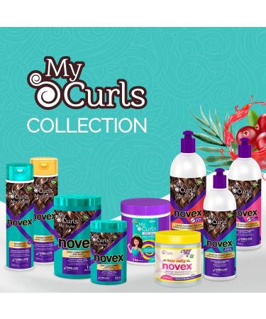NOVEX My Curls Intense Leave In Conditioner 17.6oz - Repair Damaged Curls Enhance Shine & Softness Frizz-Free Hair - Shop Internationally - Buy Online on GoSupps.com