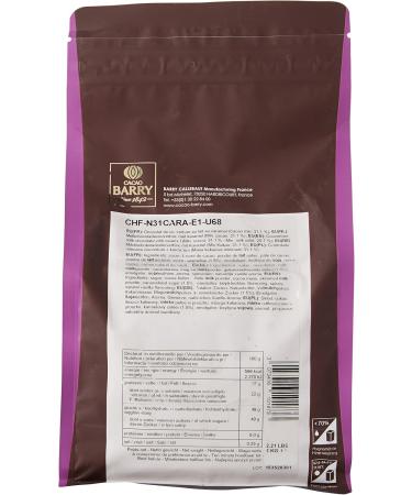 CACAO BARRY 31% Min Cocoa Milk Chocolate Caramel Pistoles 1 kg - Buy Online on GoSupps.com