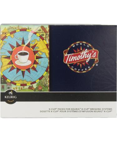 Timothy's World Coffee French Roast K-Cup Portion Pack for Keurig Brewers 96-Count - Buy Online on GoSupps.com
