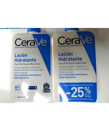 Cerave Locion hydratant 473 ml duplo