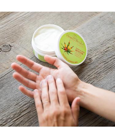 Zatural Hemp Body Butter - Soothing Aloe & Vitamins A C E - 8 oz Hempy Jungle | International Shipping Available - Buy Online on GoSupps.com