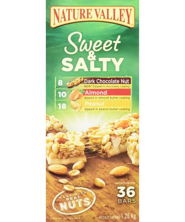 Nature Valley Sweet and Salty Snack - Variety Pack - 36 Bars