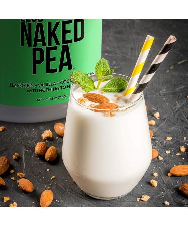 North American Farms Naked Vanilla Pea Protein Isolate 5lb - Plant Based Vegetarian & Vegan Protein | Non-GMO, Gluten Free, Dairy Free, Soy Free - Buy Online on GoSupps.com
