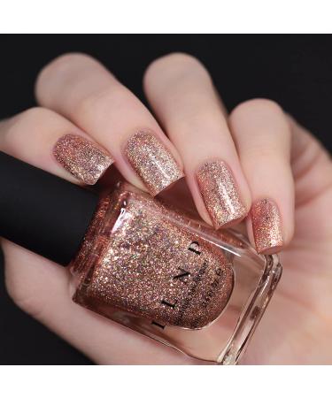 ILNP Juliette Holographic Nail Polish - Rose Gold 0.4 Fl Oz - Pack of 1 - Buy Online on GoSupps.com