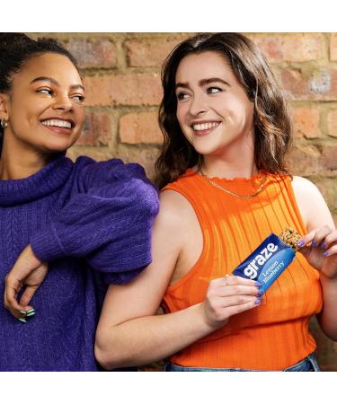 Graze Snacks-Selection box-Total 10 Snack Box Lunchbox snacks Vegan snacks - Packaging may vary - 40x30g of at least 45% less sugar than average Cereal bars Vegan Bundle 20 - Buy Online on GoSupps.com
