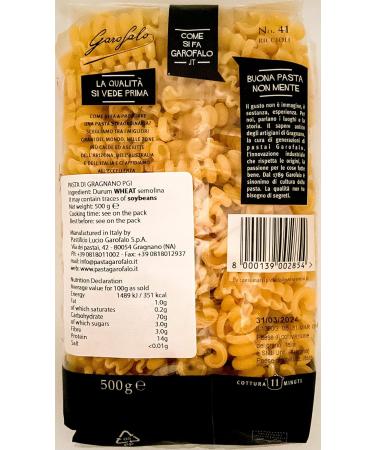 Garofalo Riccioli 500 g - Buy Online on GoSupps.com