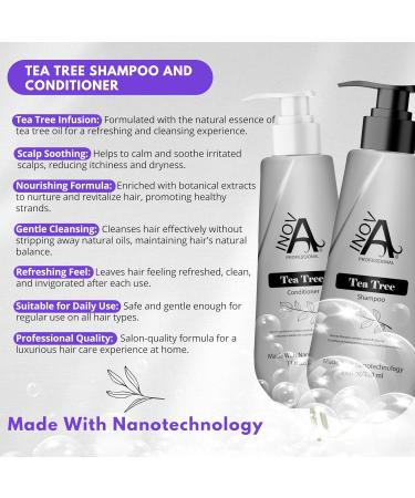 Buy Tea Tree Shampoo and Conditioner 11oz - Nourish & Revitalize Hair | International Shipping - Buy Online on GoSupps.com
