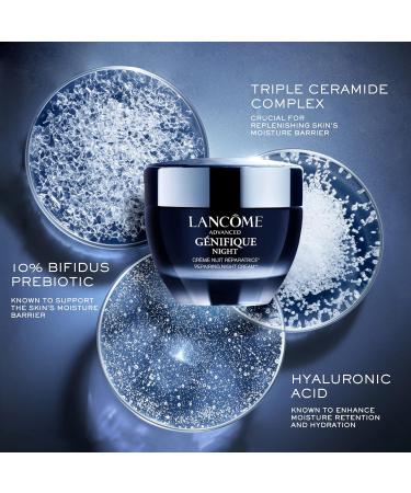 Lanc me Advanced G nifique Night Cream - Repairs Skin Barrier Overnight - 1.7 Fl Oz - Buy Online on GoSupps.com