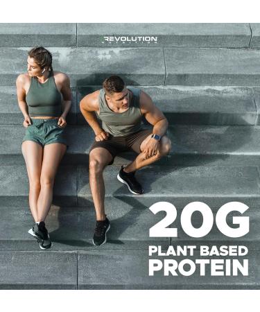 Revolution Nutrition Vegan Smart Vegan Protein Powder Dairy Free Plant Based Sugar Free Soy Free BCAAs Keto Friendly For Men & Women 20g Of Protein Per Scoop 908g 26 Servings (Chocolate Banana Bread 2 Pound) Chocolate Banana Bread 2 Pound - Buy Online on GoSupps.com