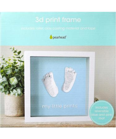 Pearhead Baby Hand and Foot Casting Kit - DIY Newborn Keepsake Frame in Blue or Pink - Buy Online on GoSupps.com