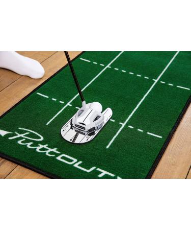 PuttOut Compact Putting Mirror - Improve Alignment & Eye Position Anywhere - Buy Online on GoSupps.com