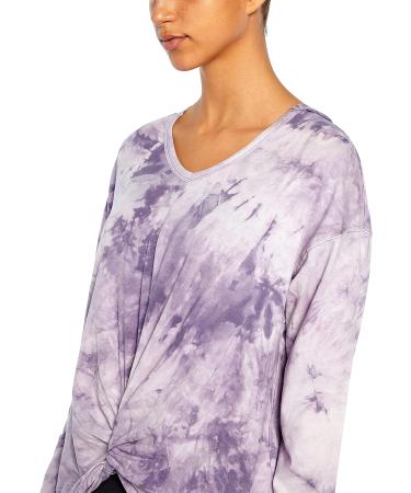 Marika Women's Emma V-Neck Pullover Hoodie - Heron Tie Dye Marble (Large) - Buy Online on GoSupps.com
