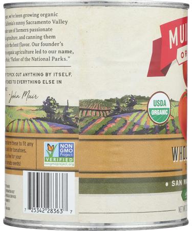 Muir Glen Organic Peeled Whole Tomatoes with Basil 28 oz - Buy Now for Fresh Flavor - Buy Online on GoSupps.com