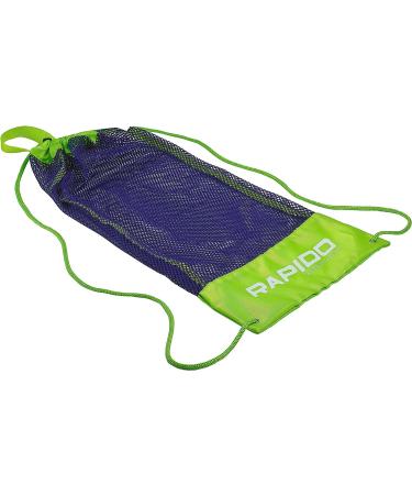 Phantom Aquatics Rapido Boutique Collection Snorkel Bag - Ideal for Pool Swim & Snorkeling Gear - Translucent Violet Lime - Buy Online on GoSupps.com