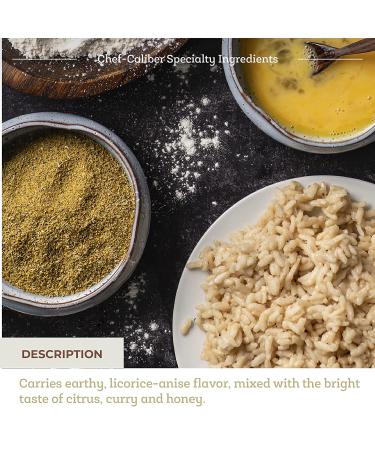 Wild Italian Fennel Pollen | Vegan & Gluten-Free | Versatile Gourmet Ingredient for Rice, Pasta, Risotto, Marinades, Meats & Fish | 1 oz - Buy Online on GoSupps.com