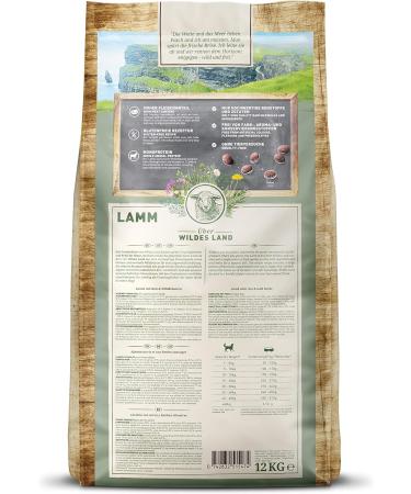 Wildes Land Dog Food Lamb Flavor with Rice 12 kg - Buy Online on GoSupps.com