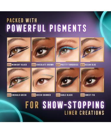 Coty NOVA ENGEL Masterpiece Wow Liner Gel Eyeliner Waterproof 260Chocolate Brown 12 Gr - Buy Online on GoSupps.com