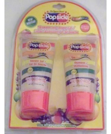 POPSICLE SHAMPOO AND SHOWER GEL TRAVEL SIZE - FRUITY SCENTED