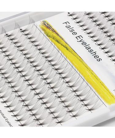 Dedila 10D Natural Long Stem Premade Fans Volume Eye Lashes Extensions - 12mm - Buy Online on GoSupps.com