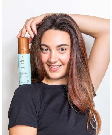 Buy FOUR REASONS Hair Mousse - Natural Volumizing & Thickening for Fine Hair Alcohol-Free Organic Vegan - International Shipping Available - 5.1 fl oz - Buy Online on GoSupps.com