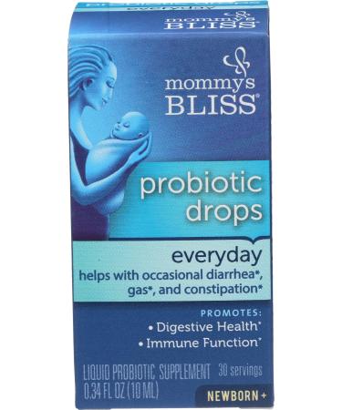 Mommy's Bliss, Baby Probiotic Drops, 0.34 Fl Oz 0.34 Fl Oz (Pack of 2)