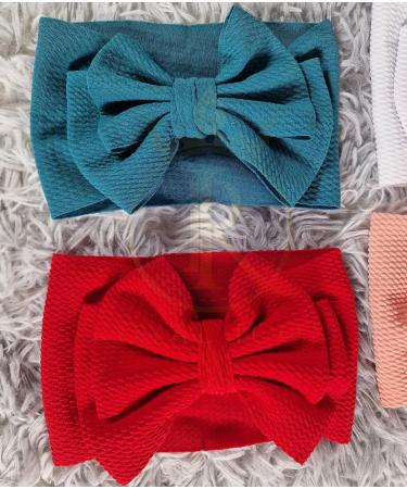 ROYAL ICON Baby Headbands for Girls - Soft & Comfortable Baby Bows (Pattern 9) - Buy Online on GoSupps.com