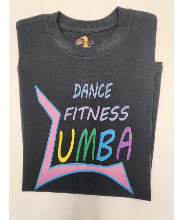 Zumba Dance Floor-Ready T-Shirt for Women | Gym Perfect & Fun Fitness Gift - Small Black - Buy Online on GoSupps.com
