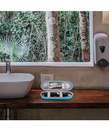 Electric Toothbrush Case for Philips Sonicare ProtectiveClean - Blue Mesh Holder for Charger - Compatible with 7500, 6500, 6100, 5100, 4100 Models - Buy Online on GoSupps.com