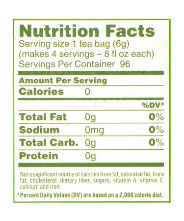 144 Luzianne Family Size Decaf Iced Tea Bags - Unsweetened, Specially Blended for Refreshing Home Brewed Southern Iced Tea - 24 Count Pack (6 Boxes) - Buy Online on GoSupps.com