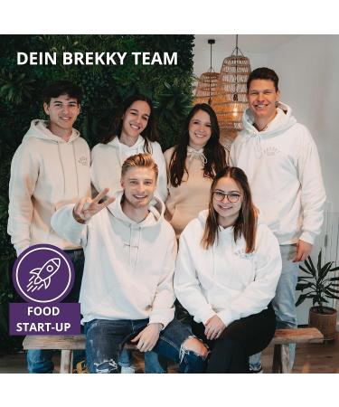 BREKKY BlueBerry Wave Smoothie Bowl - Vegan 100% Natural No Added Sugar Easy Prep Superfood Breakfast - Buy Online on GoSupps.com