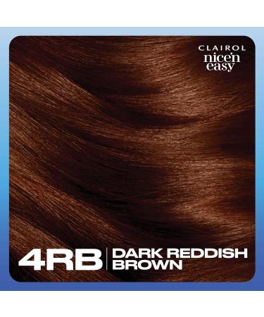 Clairol Nice'n Easy Cr me 4RB Dark Reddish Brown Permanent Hair Dye - Oil Infused Formula - Buy Online on GoSupps.com