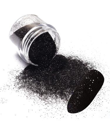 Laza Nail Glitter Powder - Shining Sugar Effect Black White Dust Sand Powder for Manicure Nail Art - Buy Online on GoSupps.com