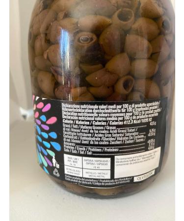Buy Taggiasca Olives in Extra Virgin Olive Oil - 950g | Authentic Ligurian Olives | Preservative-Free Snack - Buy Online on GoSupps.com