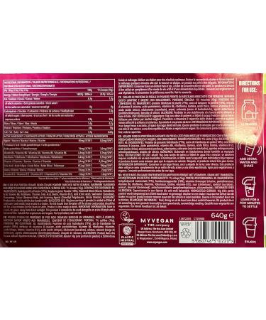 Myprotein Clean Vegan Plant Protein Powder - Raspberry Mojito 320g - Buy Online on GoSupps.com