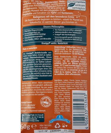 Kneipp Crackling Bath Crystals - Fireplace Crackling 60g | International Shipping Available - Buy Online on GoSupps.com