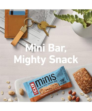CLIF BARS Crunchy Peanut Butter Pack - 20 Plant Based Energy Bars with Organic Oats - Vegetarian & Kosher - 10 Full Size & 10 Mini Bars (2.4oz & 0.99oz) - Buy Online on GoSupps.com