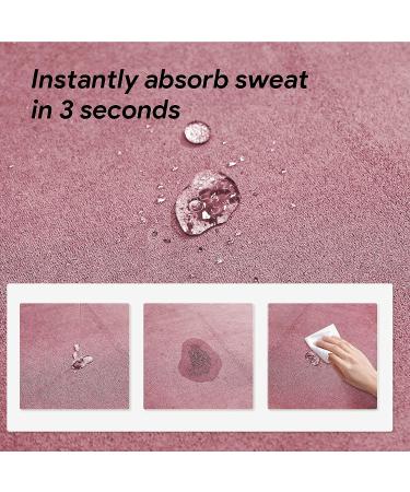 WEGYM Premium 4mm Thick Yoga Mat - Non-Slip & Anti-Tear - Eco-Friendly Fitness Mat for Men and Women - Ideal for Yoga, Pilates, Home Workout - Pink - Buy Online on GoSupps.com