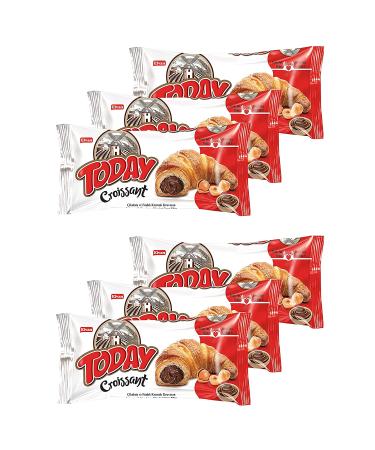 Elvan Today Chocolate Croissants (Pack of 6) | Individually Wrapped & Butter Soft | Perfect Breakfast or Lunchbox Snack - Buy Online on GoSupps.com