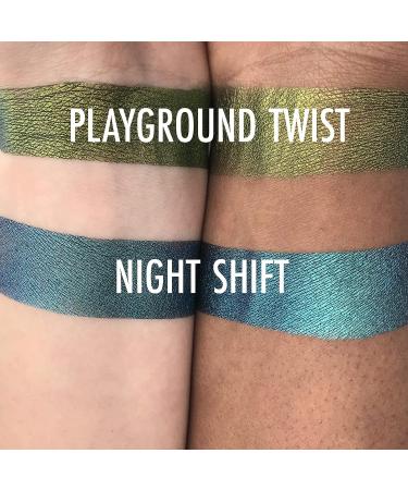 Concrete Minerals MultiChrome Eyeshadow - Intense Color Shifting, Long-Lasting Vegan Formula - Handmade in USA (Night Shift 1.5g) - Buy Online on GoSupps.com