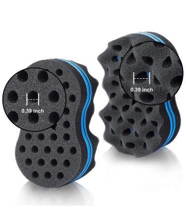 4Pcs Hair Sponge Set for Afro Hair | Twist & Curling Sponge Brush with Free Hair Pick | Right Hand Glove for Men Women Curls - Buy Online on GoSupps.com