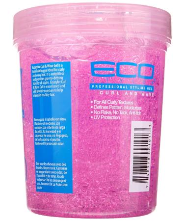 Ecoco Eco Style Hair Gel - Curl and Wave Formula - Alcohol-Free Anti-Itch Hold for Wavy Hair - No Flakes - 32 Oz Clean Scent - Moisturizing - Not Animal Tested - Buy Online on GoSupps.com