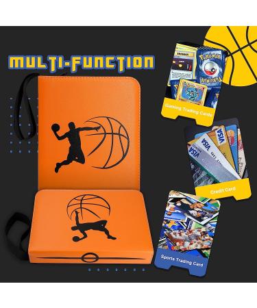 CLOVERCAT 4 Pocket Waterproof Trading Card Binder - Sports Theme Basketball Figure Display Holder for Pokmon, Yugioh, MTG & TCG - 400 Double Sided Pockets - Expandable - Buy Online on GoSupps.com