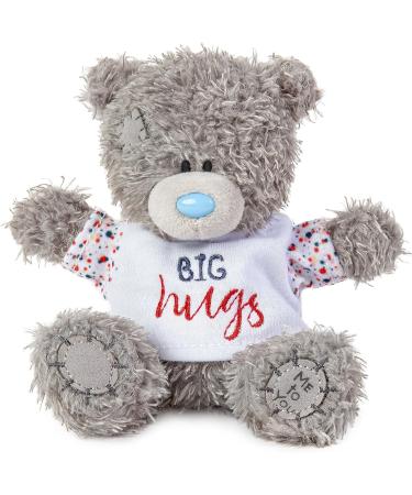 Me to You Tatty Teddy 10cm Bear in Big Hugs - White Grey - Official Collection - Buy Online on GoSupps.com