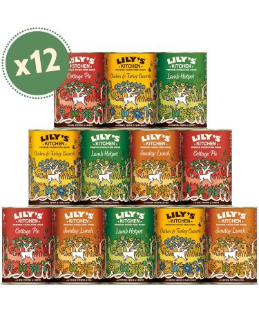 Lily's Kitchen Natural Wet Food for Adult Dogs - Classic Multi (12 x 400g) - Premium Canned Varieties for Healthy Pets - Buy Online on GoSupps.com