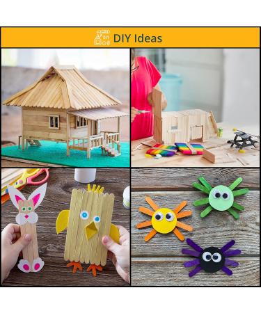 Belle Vous Disposable Wooden Spatulas for Waxing - 500 Pack - Small Medium & Large Hair Removal Sticks for Eyebrows Face Body & Legs - Buy Online on GoSupps.com