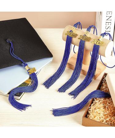 20 Pcs Blue Graduation Tassel with Gold 2023 Year Charm - Perfect for Graduate Parties and Ceremonies - Buy Online on GoSupps.com
