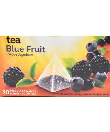 Lipton Pyramids Blue Fruits Tea 20 Bags - 12 Units - Buy Online on GoSupps.com